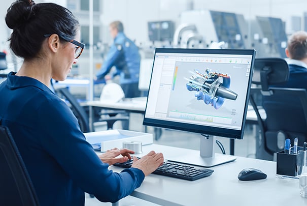 women on computer